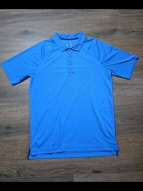 Oakley Electric Blue Men's Golf Polo